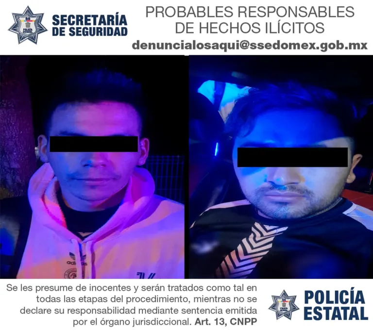 Secretaría de Seguridad Asegura Vehículo Aparentemente Vinculado al Delito de Extorsión en Toluca Edoméx