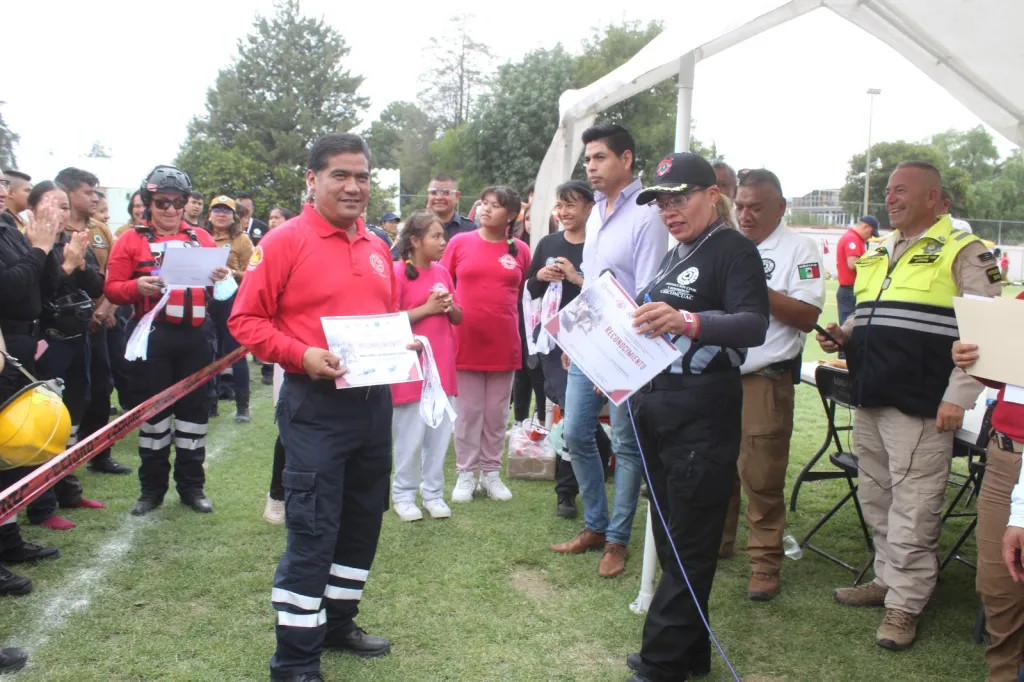 Destacan Bomberos y Para Médicos de Texcoco Edoméx en la Zona Nor-Oriente