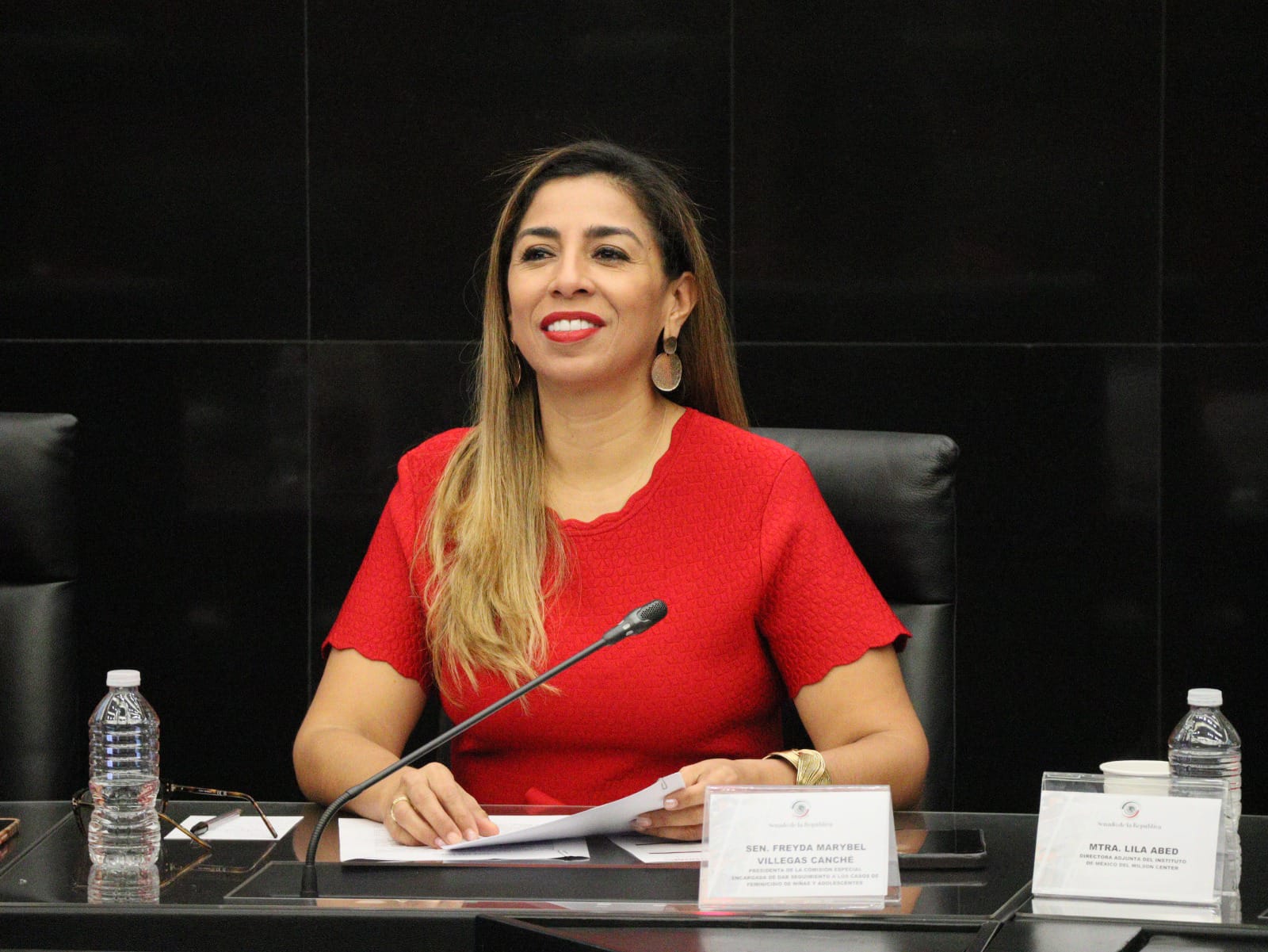 Destapan a Marybel Villegas para presidir Mesa directiva del Senado de la República