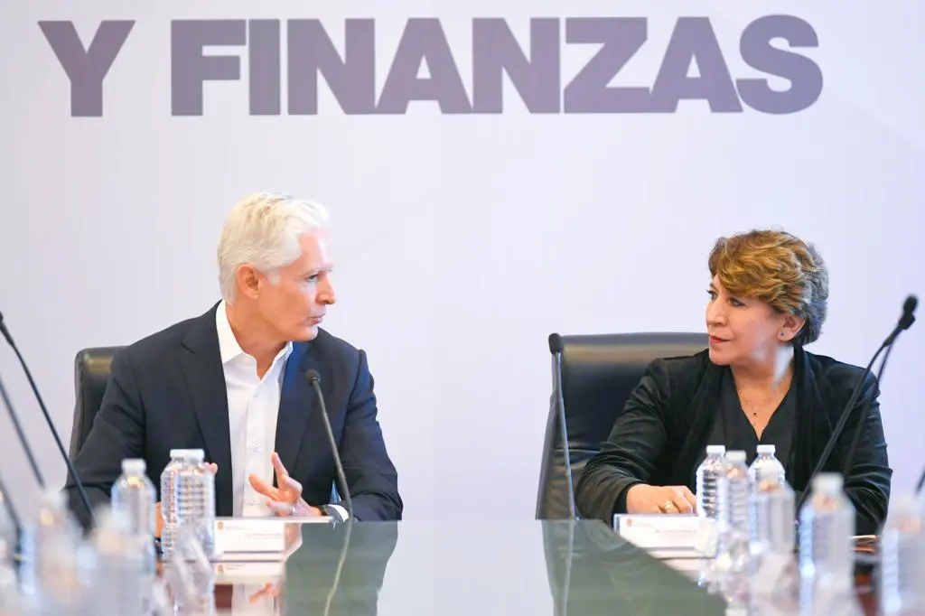 Encabeza Delfina Gómez Trabajos de Transición Sobre Estructura de Gobierno y Finanzas