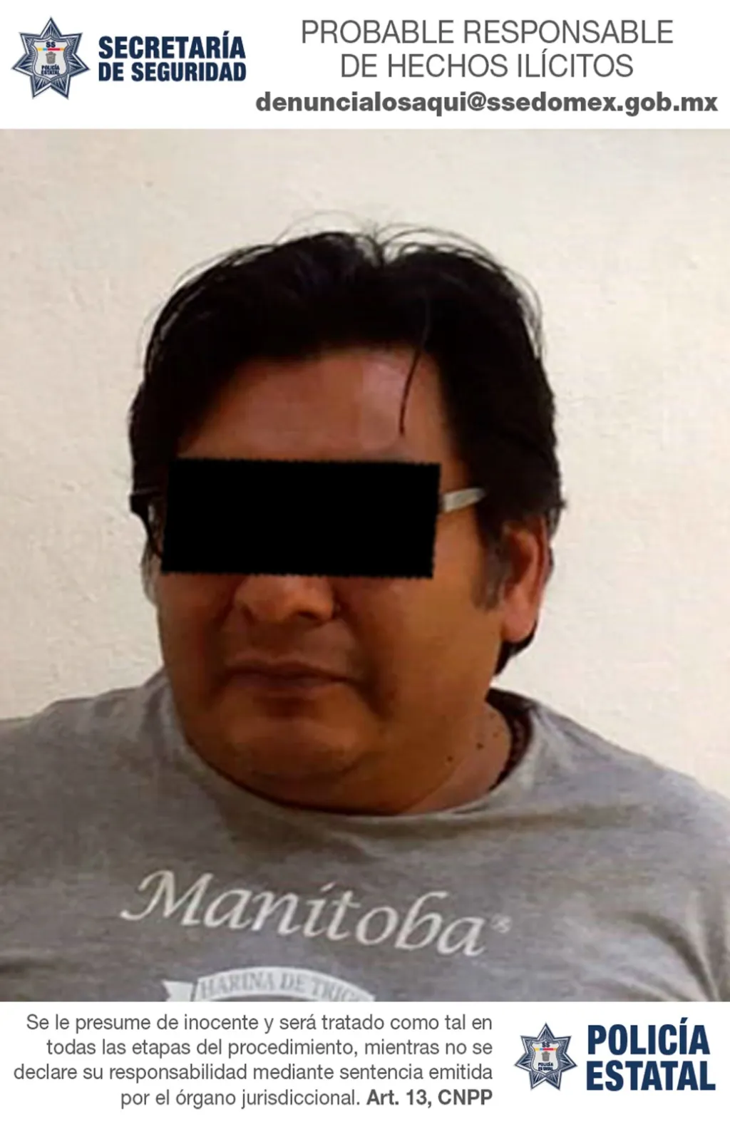 Es Acusado sujeto de Extorsionar a Comerciantes en Temoaya Edoméx