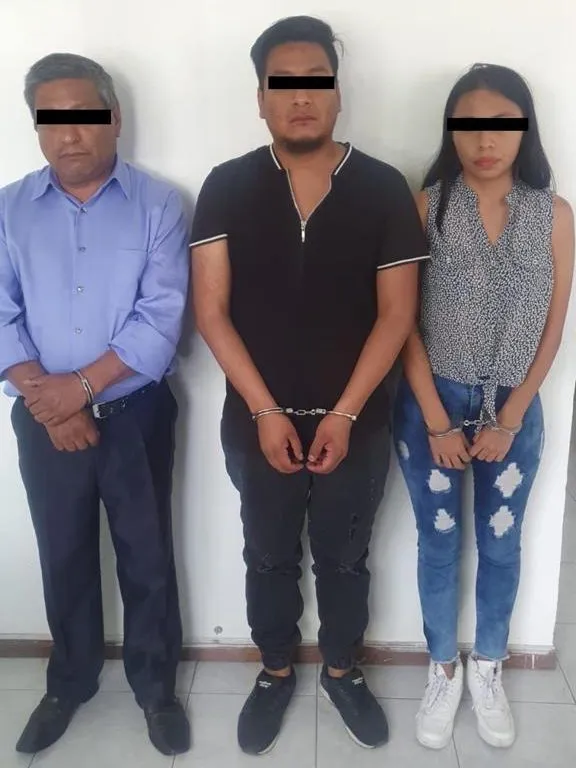 Detiene a Tres Presuntos Extorsionadors, Guardia Civil de Tecámac Edoméx