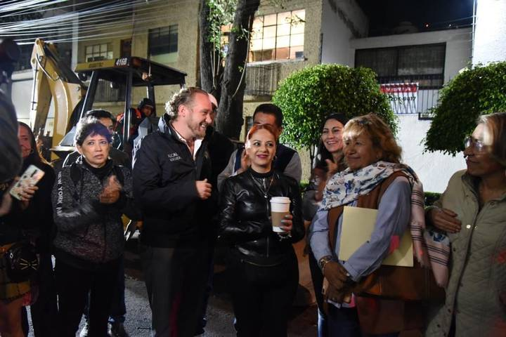 Benito Juárez ya inicio la obra del encarpetado en la Narvarte