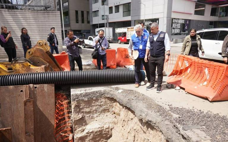 Tabe le exige a SACMEX a que concluya obras en colonias de Miguel Hidalgo