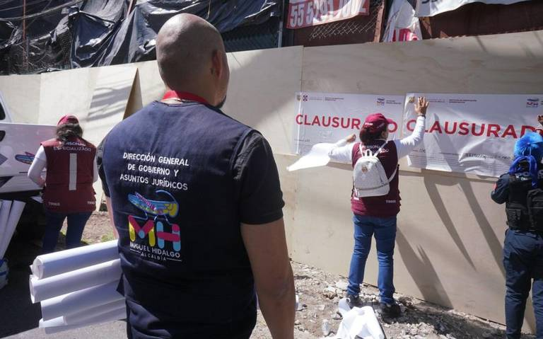 Repone la Miguel Hidalgo sellos de una obra irregular por orden de la FGJ CDMX