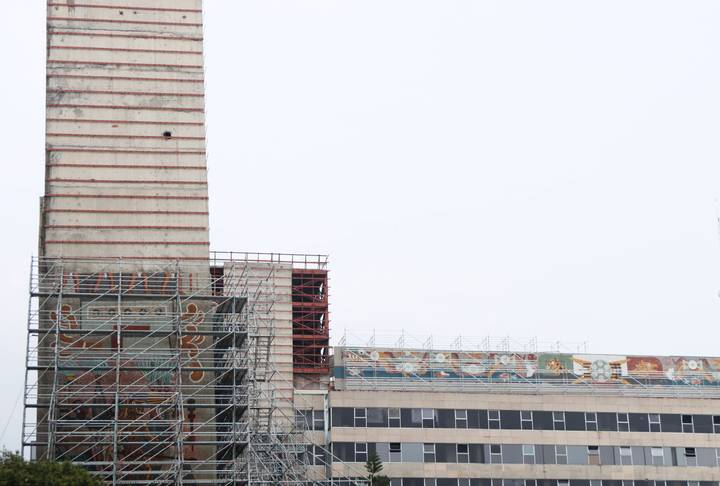 Rescataran murales del Centro SCOP, por lo que dieron contrato por 500 mdp