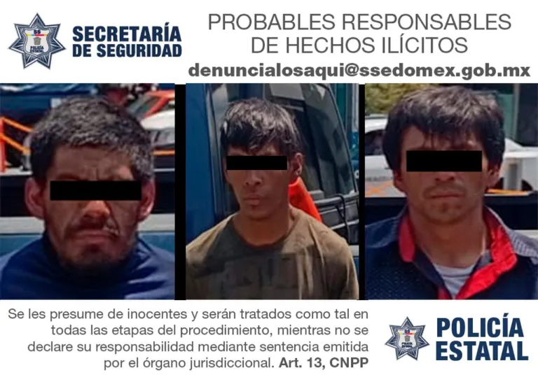 Luego deAsaltar negocio de Aluminio en Toluca Edoméx, Intentaban Darse a la Fuga en Transporte Público