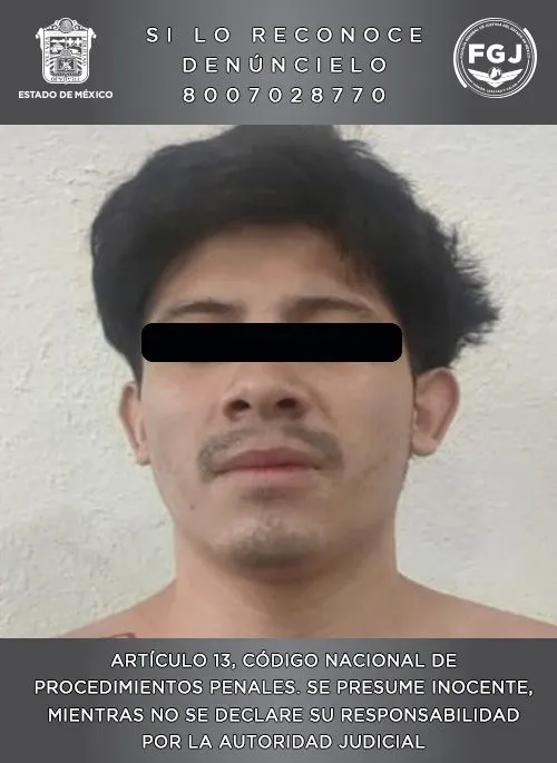 Capturan a 1 sujeto en Ecatepec Edoméx, por homicidio de padres de su pareja