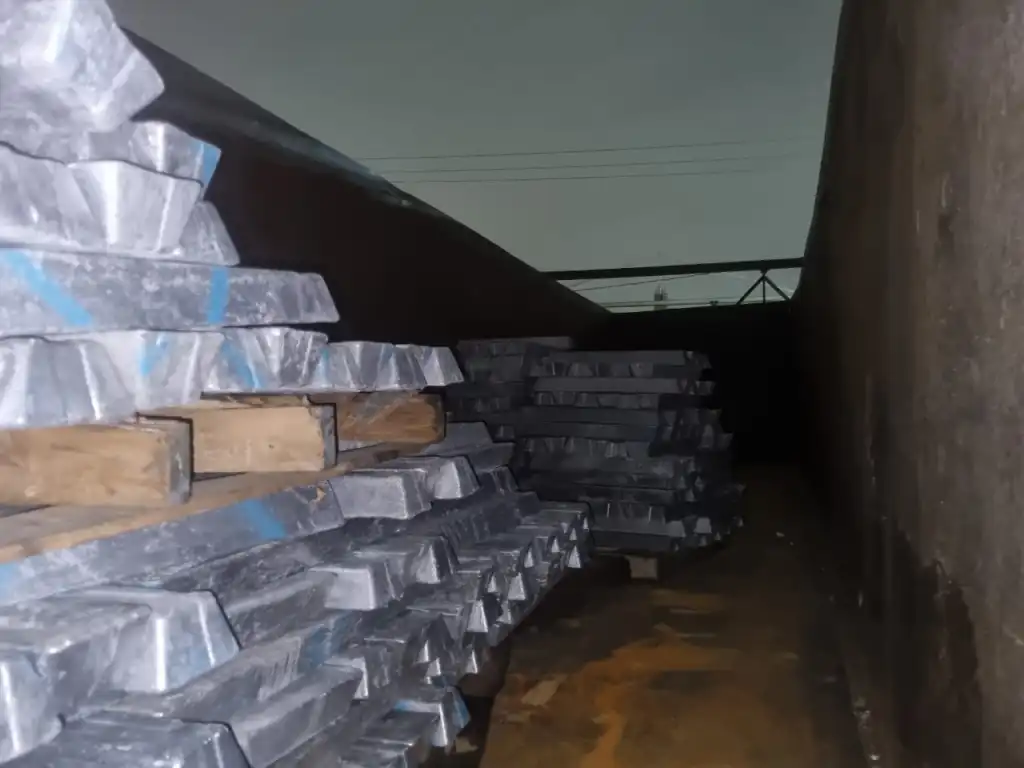 lingotes y Barras de Aluminio recuperan como Mercancía Robada Autoridades de Acolman Edoméx