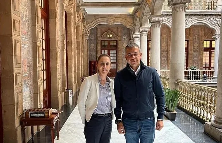 Claudia Sheinbaum obtiene Apoyo de Fernando Vilchis, alcalde de Ecatepec Edoméx