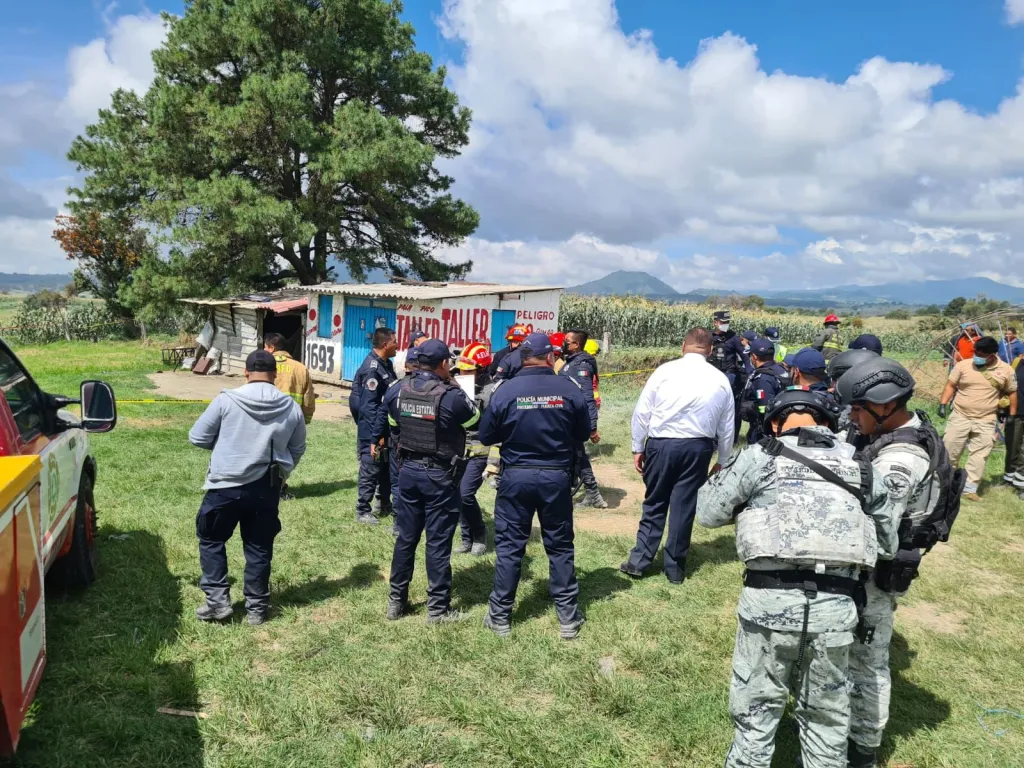 Persona Fallece en Explosióny dos Lesionadas debido a Polvorín en Ozumba Edoméx