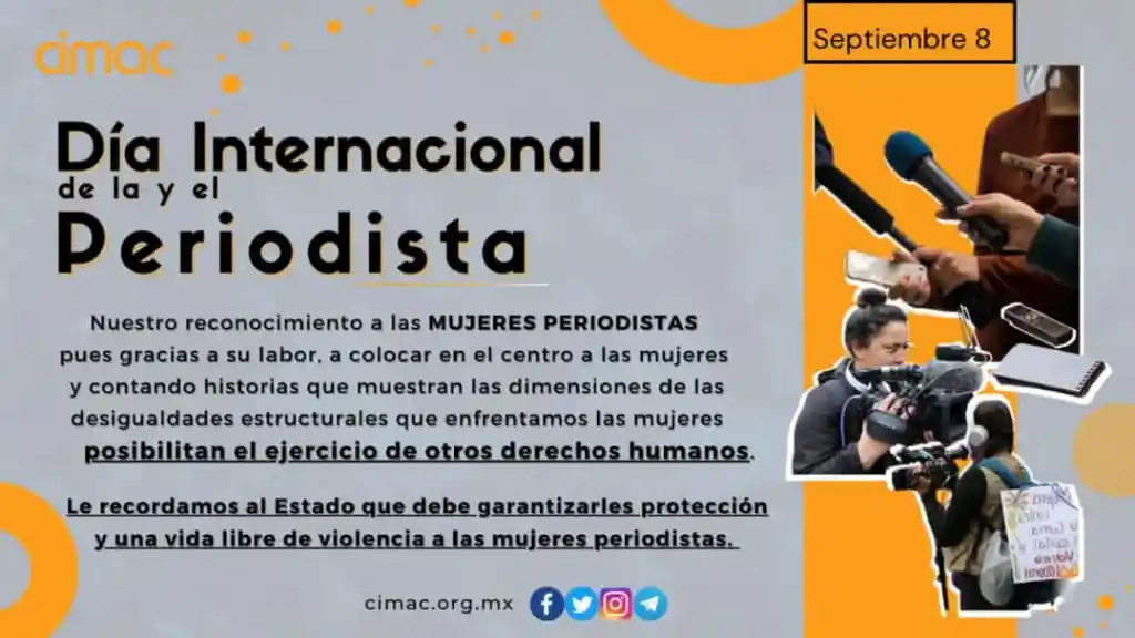 Este 8 de Septiembre es el día Internacional del Periodista