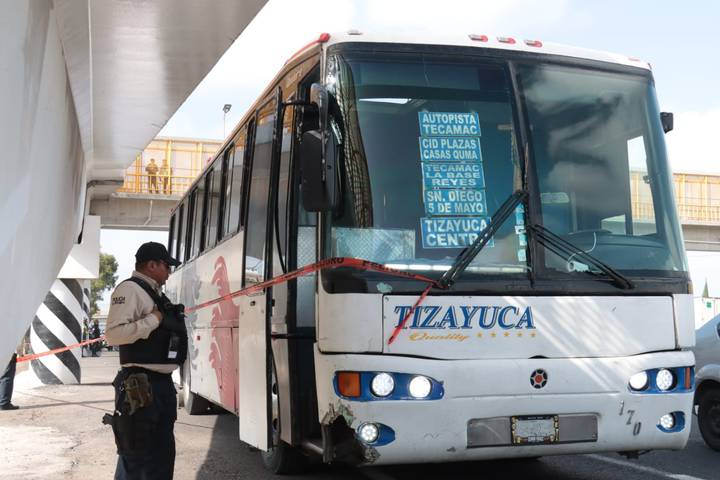 Ejecutan a chofer de camión de pasajeros en la México-Pachuca