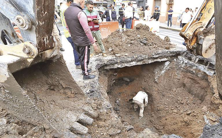 Habido más de 500 socavones en cinco años en CDMX y se vuelve a zona de riesgo:PC