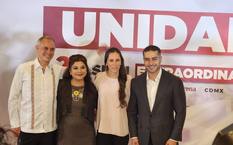 Ya están los cuatro candidatos morenistas que buscarán la jefatura de la CDMX