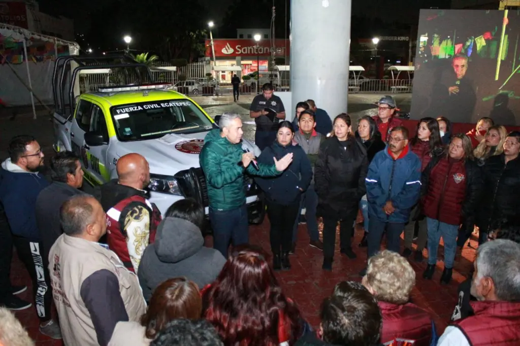 Darán apoyo los mismos Ciudadanos a Gobierno de Ecatepec Edoméx para Coadyuvar a Tareas de Seguridad