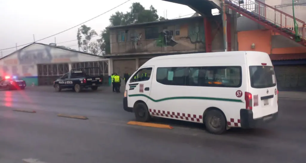 En Fragancia detienen en Tultitlan a Posible Responsable de Atropellar a un Policía Estatal durante Operativo d e Minibús
