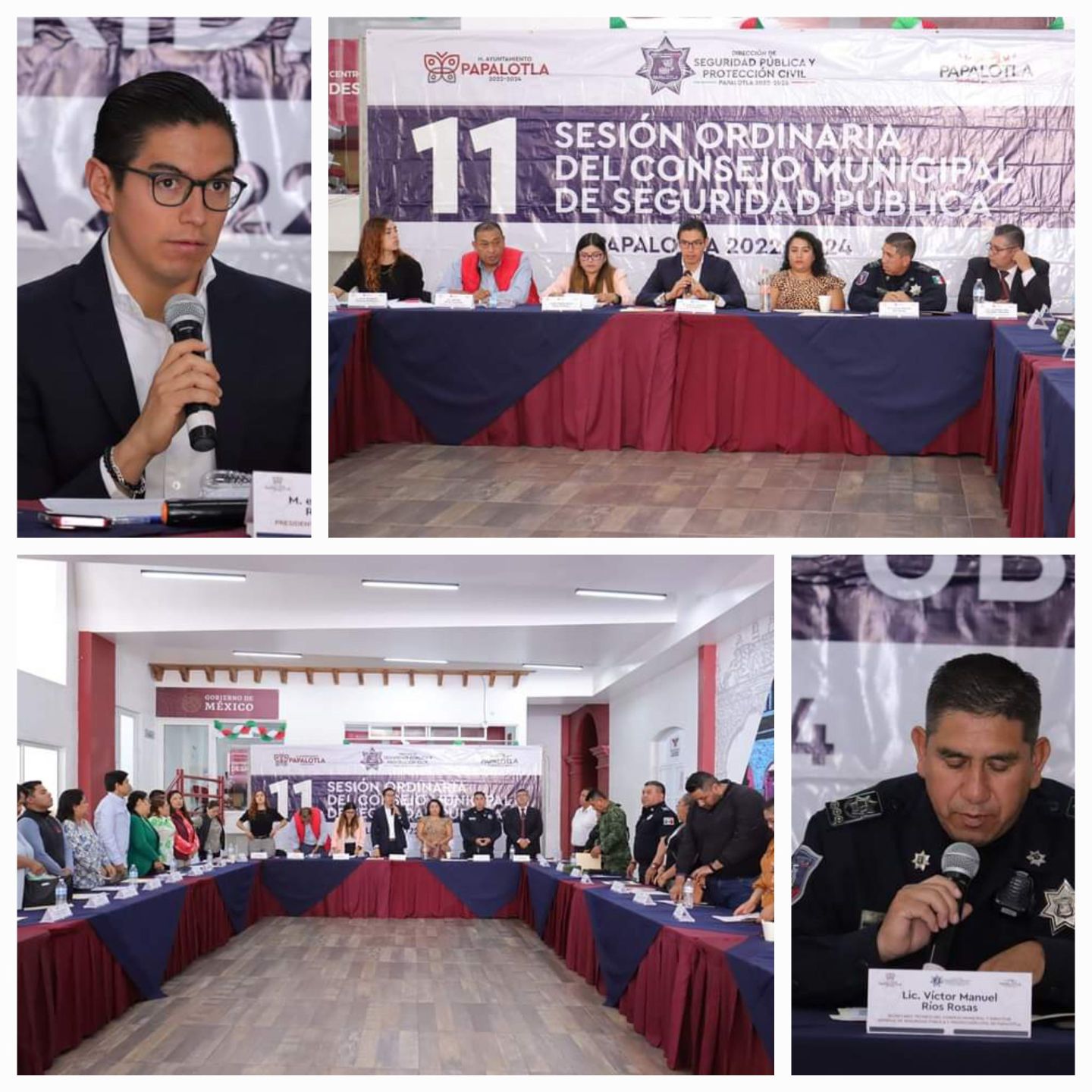 Mantiene al Municipio de Papalotla como un Territorio Seguro, El Trabajo Conjunto entre los Tres Órdenes de Gobierno