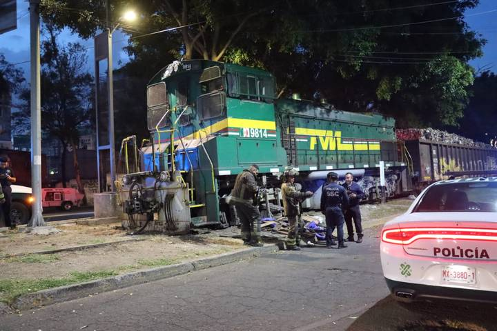 Se descarrila locomotora en la Valle Gómez sin mayores consecuencias
