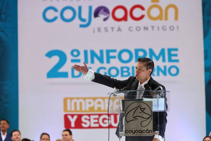 Ante 20 mil coyoacanenses, Giovanni Gutiérrez, rinde segundo informe de gobierno