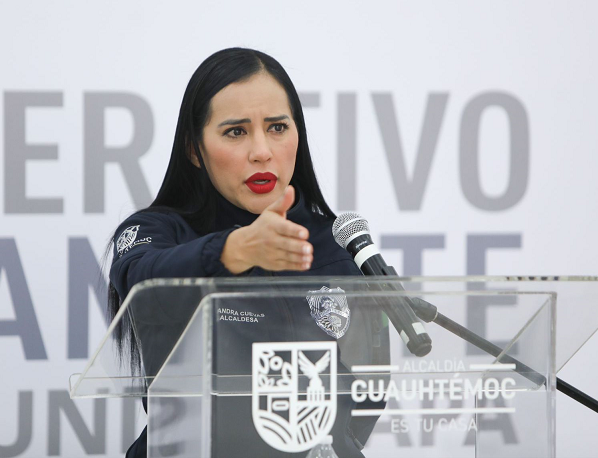 Sandra Cuevas pide a la alianza no excluirla del proceso interno para elegir al candidato para efe de gobierno