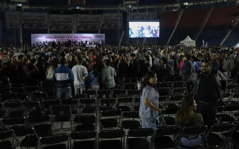 Simpatizantes de Sheinbaum se enojaron por el plantón que les hizo la ex jefa de gobierno