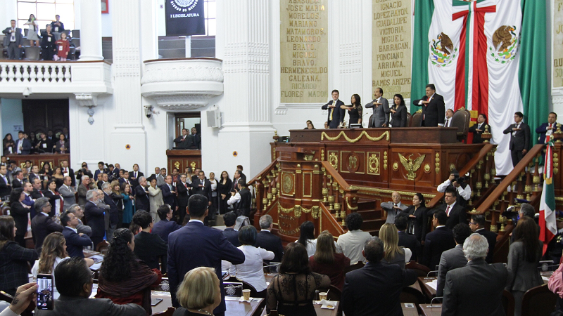 Diputados locales aprueban modificaciones al reglamento interno del Congreso de la CDMX