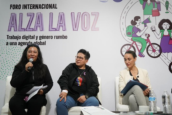 Trabajadoras exigen que se legislen las plataformas digitales con perspectiva de género
