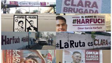 Propaganda electoral morenista invade calles de la Ciudad de México