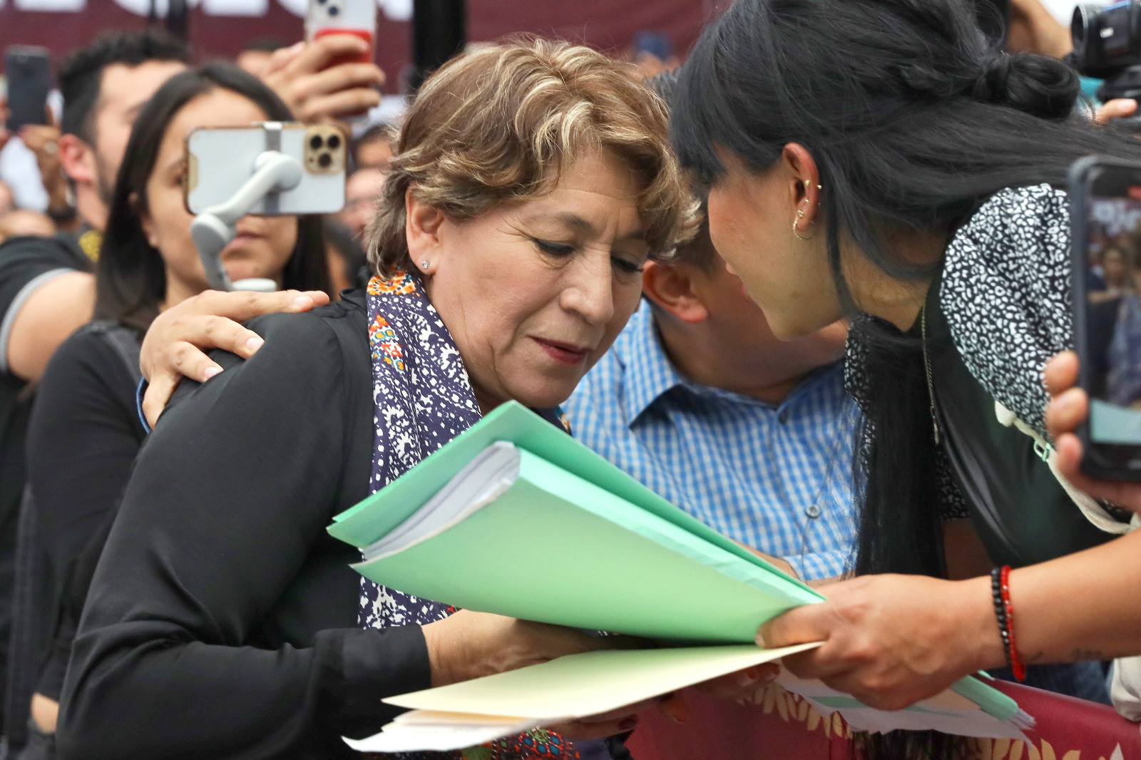 Inicia Gobernadora Delfina Gómez audiencias ciudadanas en un ejercicio del poder de servir al pueblo