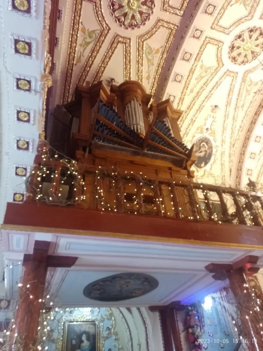 En Texcoco Edomèx Restauran el Órgano Histórico en el Templo de San Jerónimo, Amanalco