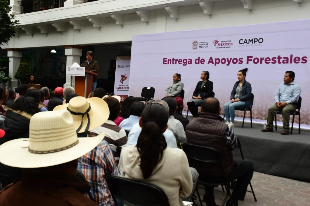 El Gobierno del Estado de México entregó apoyos del programa “Pago por Servicios Ambientales Hidrológicos ”
