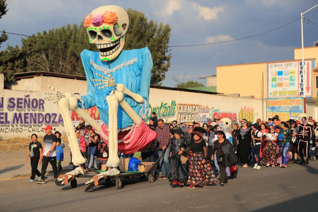 DisfrutaronFamilias del Día de Muertos en el Centro Cultural Mexiquense BicentenarioTexcoco Edoméx