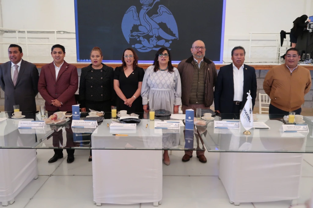 Firman convenio Ayuntamiento de Texcoco del Edoméx y COPARMEX para impulsar desarrollo económico