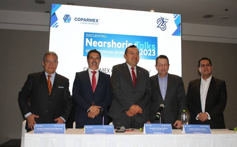 En la CDMX hay un reto para catapultar a las Pymes con el nearshoring: Coparmex CDMX