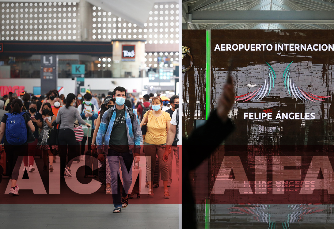 Adaptan nueva ruta de autobuses del AICM al AIFA para dar servicio gratuito temporal