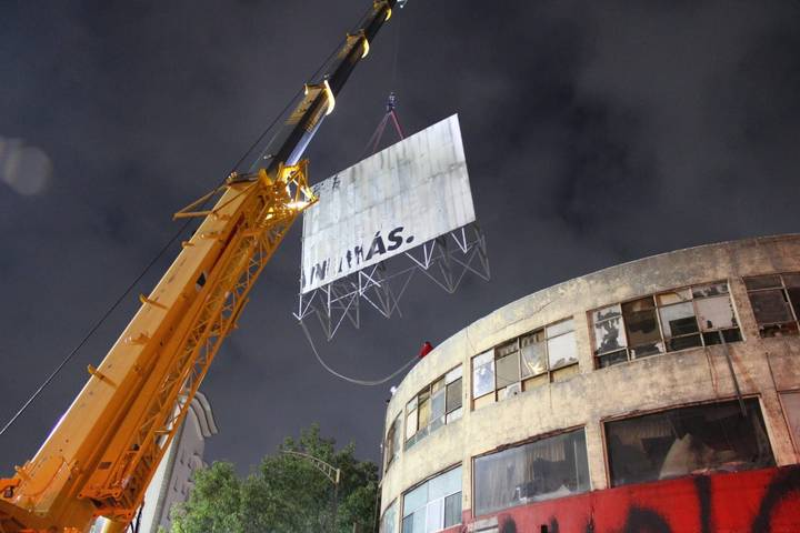 Retira el INVEA tres espectaculares en azoteas de Álvaro Obregón y Miguel Hidalgo