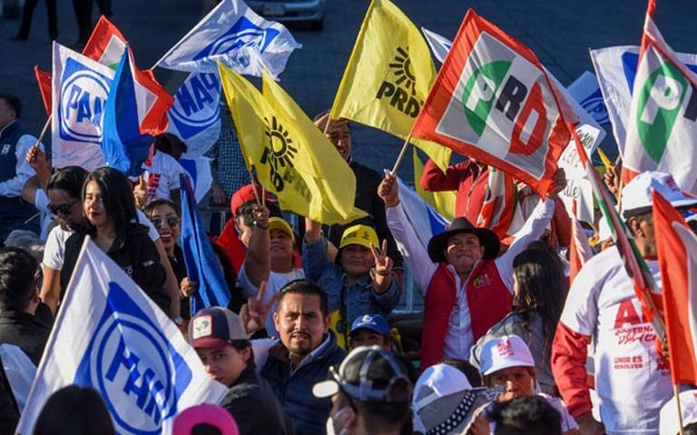 La Alianza PRI, PAN y PRD rechazan declaraciones de Sandra Cuevas