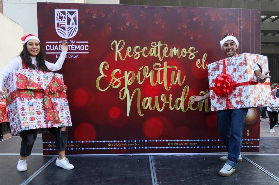 Sandra Cuevas inicia las fiestas navideñas con el lema “Rescatemos el Espíritu Navideño”