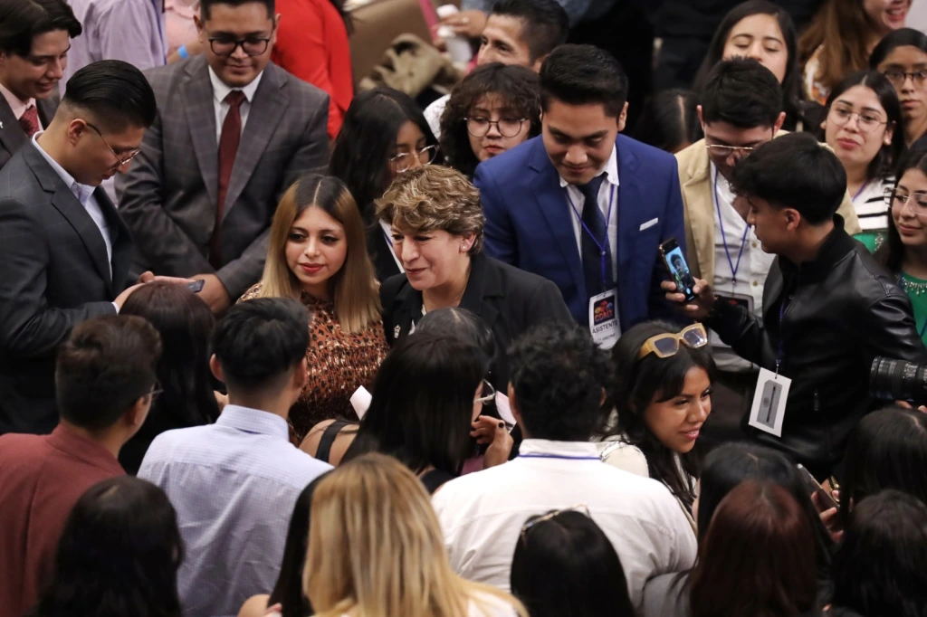 Invita Gobernadora Delfina Gómez a jóvenes para participar en la construcción de un mejor Estado de México