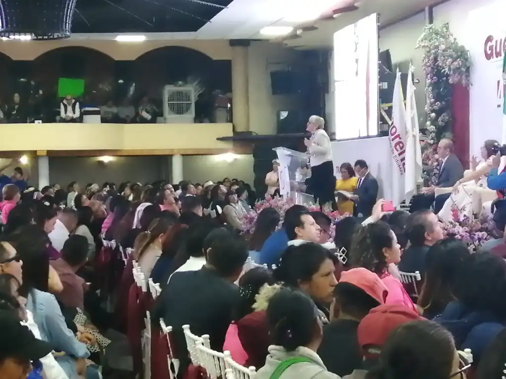 Martha Guerrero Senadora de Morena, Buscará la Candidatura de los Reyes la Paz Edoméx