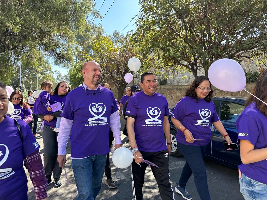 Participa Gobierno de Texcoco en Edoméx, en caminata por el Día Mundial de la Prematuridad
