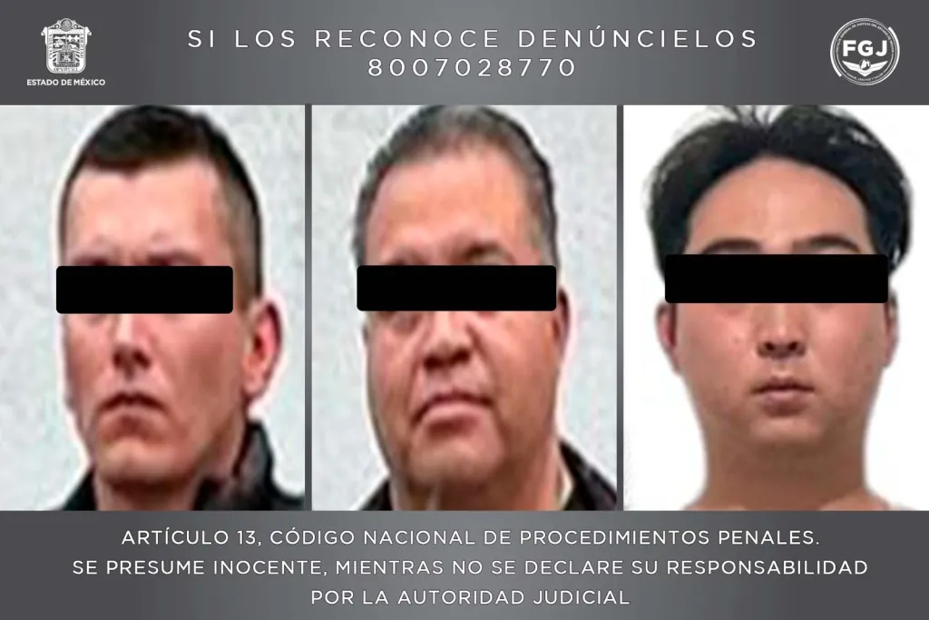 A dos Personas Coreanas por Intentó de Homicidio en Toluca Edomèx, Autoridades Detienen a tres sujetos