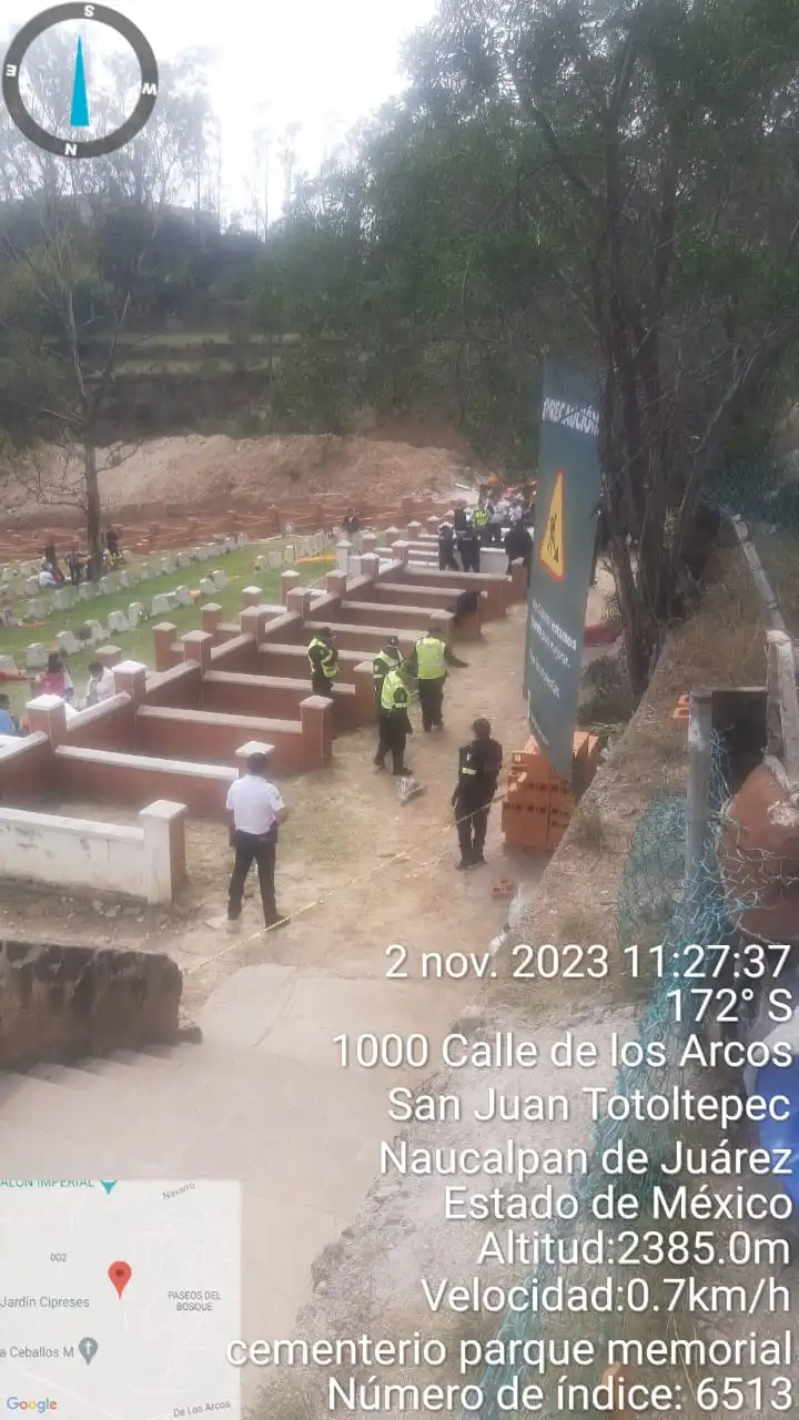 Ejecutan Sicarios a Empresario en Panteón de Naucalpan Edoméx
