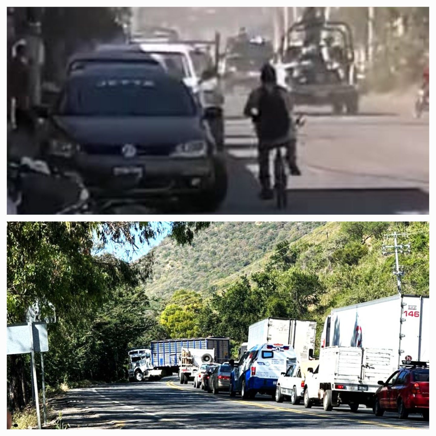 Llaman la Atención de Patrullaje Vehículos Blindados y se Desata Balacera en Ocotlán Jalisco México