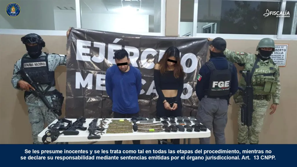 GN, FGE y Ejército Mexicano, Detienen a dos Presuntos Secuestradores en Taxco de Alarcón.