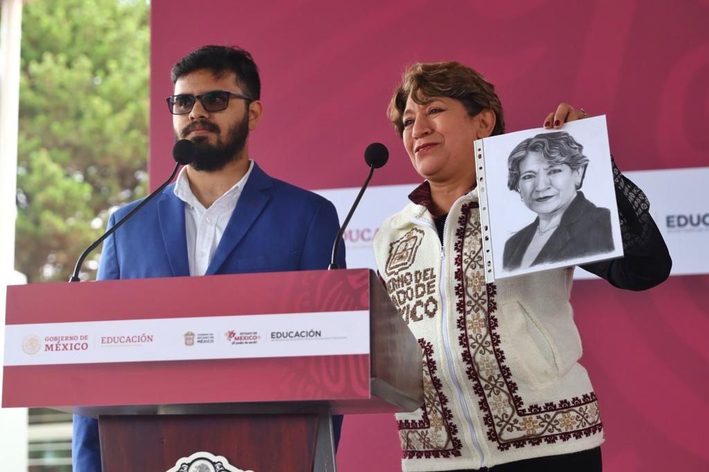 Gobernadora Delfina Gómez Álvarez entrega infraestructura educativa por 4.9 millones de pesos en el Día Inter nacional de Personas con Discapacidad