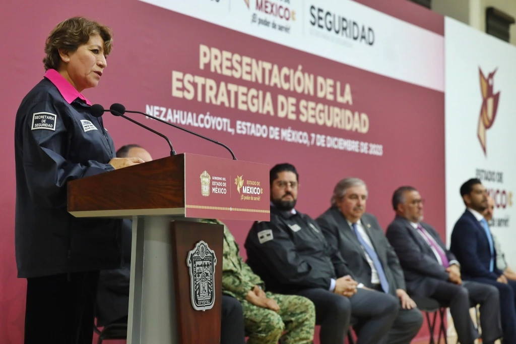 La Gobernadora Delfina Gómez presenta la estrategia de seguridad para el Estado de México: “Construcción de  la Paz con Seguridad e Inteligencia”