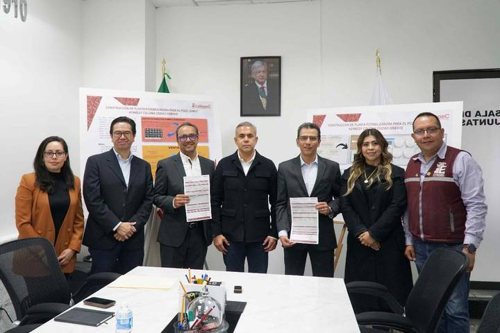 Vilchis anuncia una inversión de 115 mdd de la empresa multinacional de Ecatepec