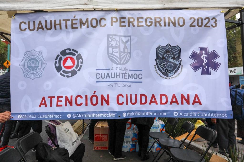 Alcaldía Cuauhtémoc inicia operativo “Peregrino”